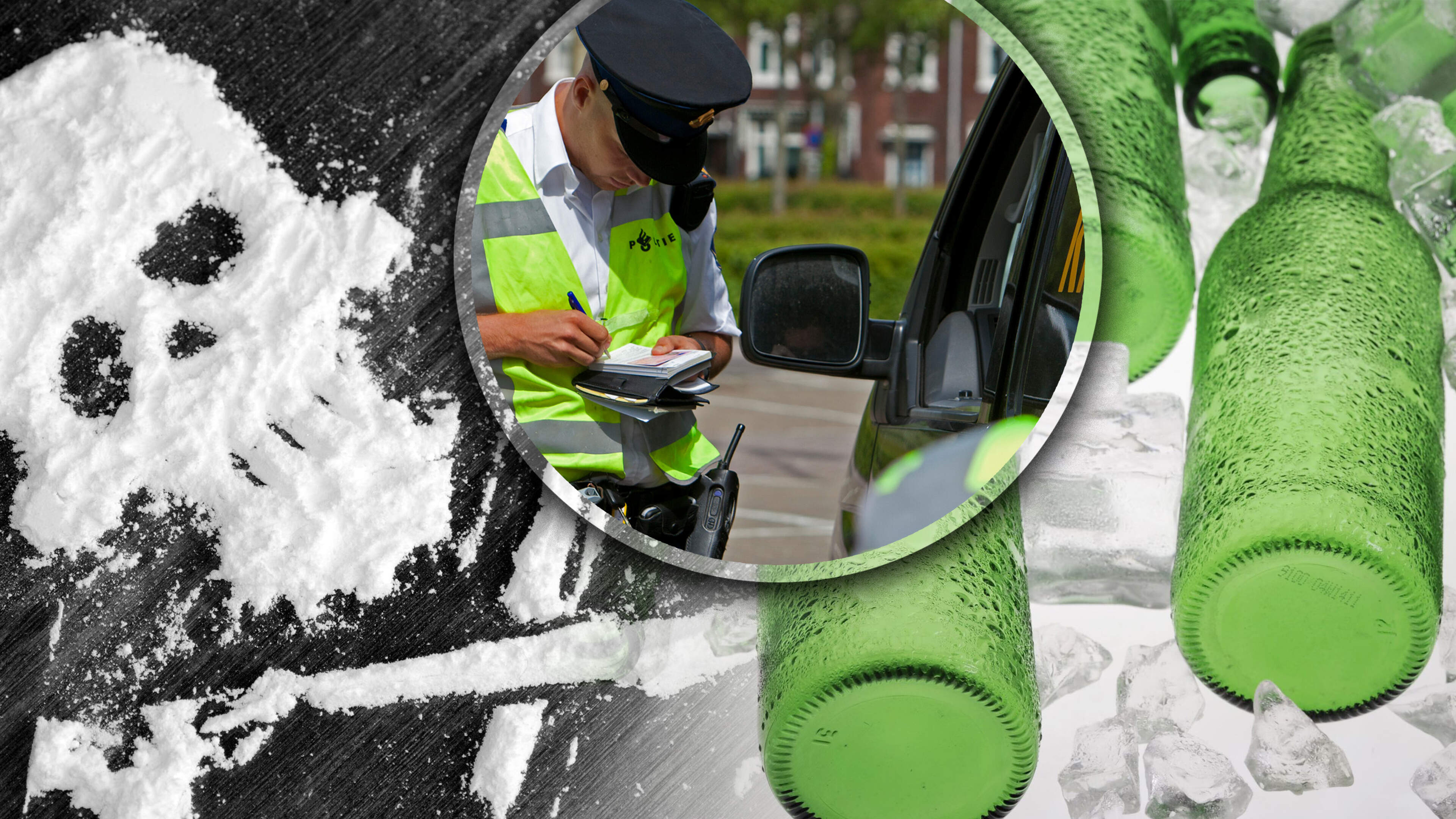 Levensgevaarlijke drugscocktail rukt op in verkeer: onder invloed van cannabis en cocaïne achter het stuur